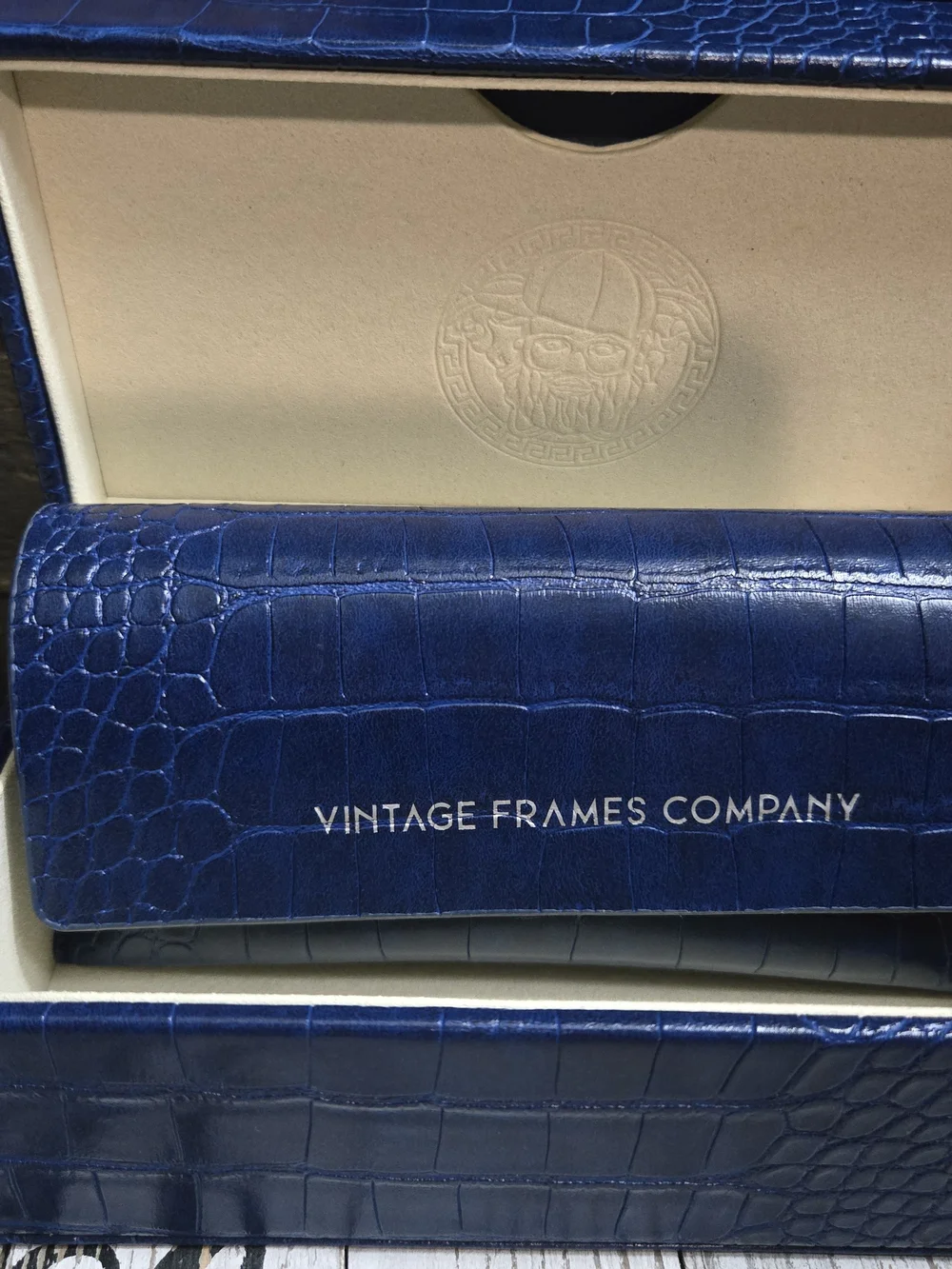 Vintage Frames Company VF 24KT Signature Series Corey Shapiro Rose Gold Eyeglass